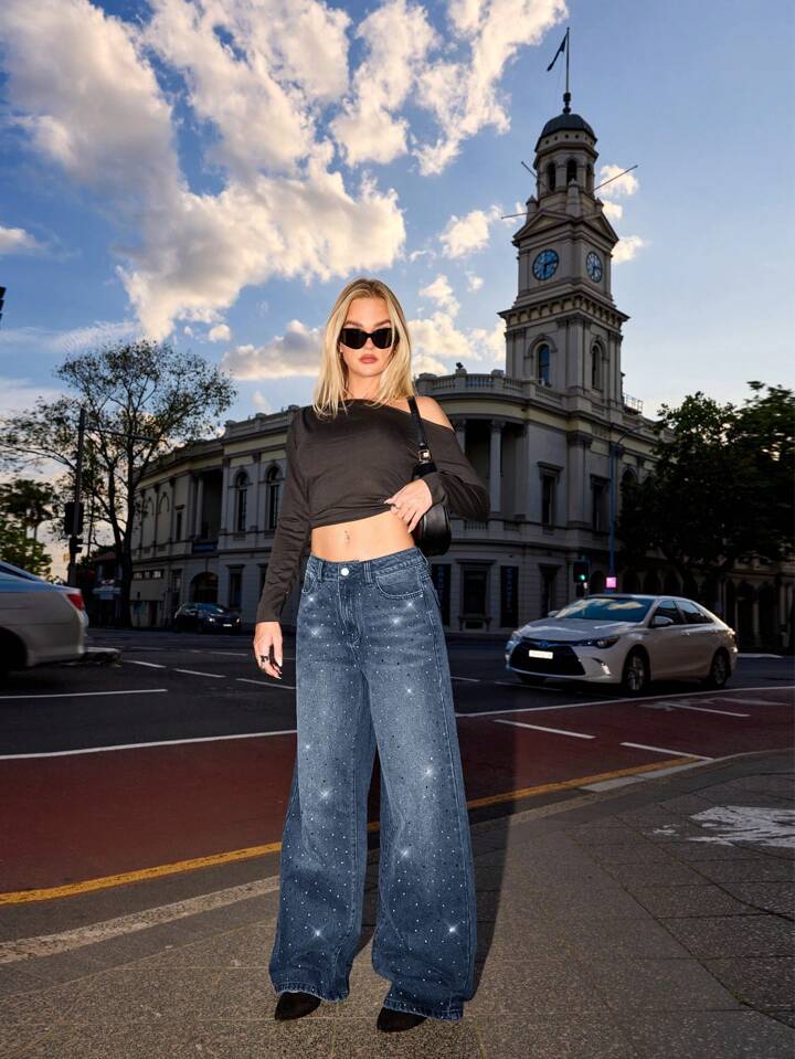 Starry Night High-Rise Denim