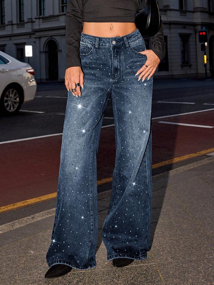 Starry Night High-Rise Denim
